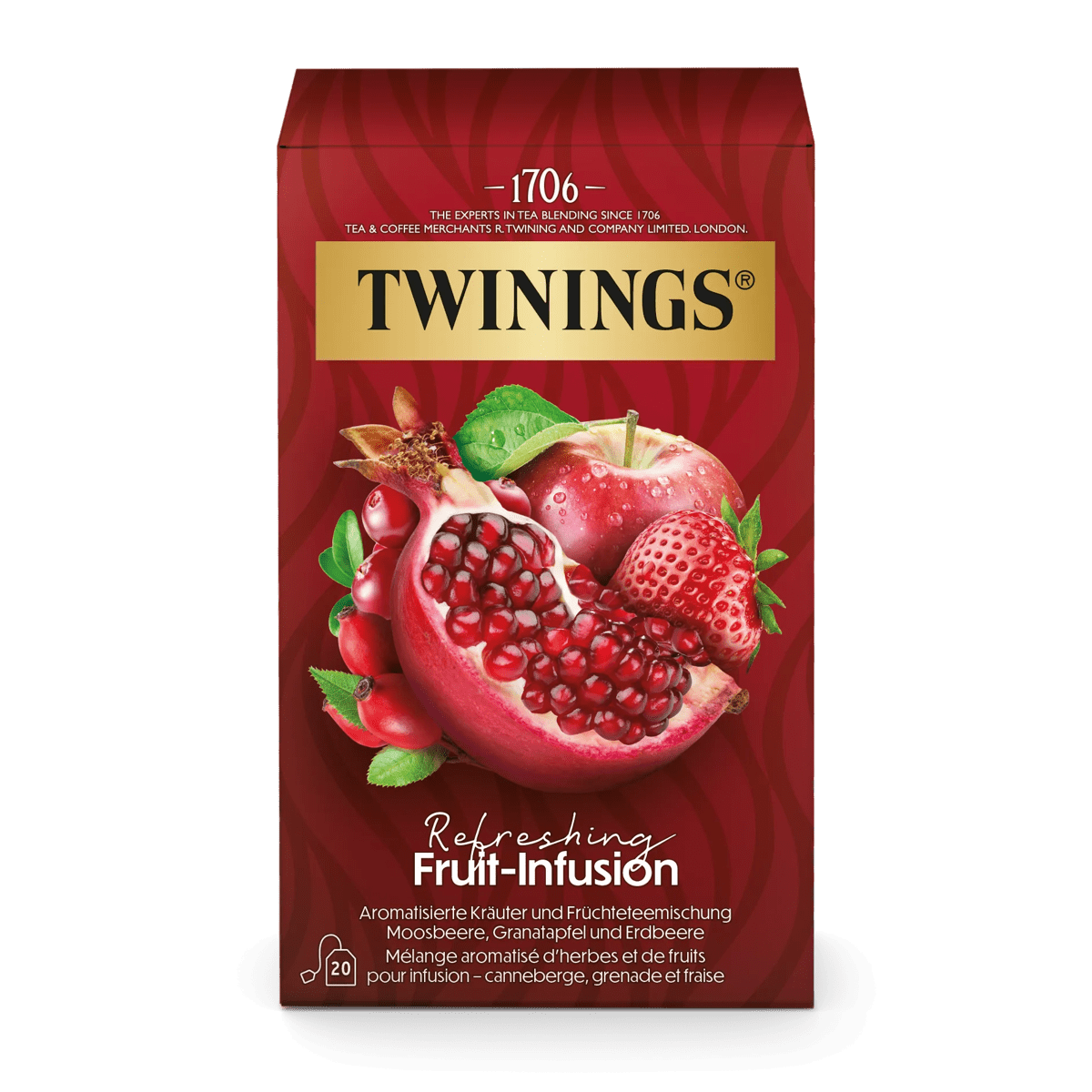 Twinings Refreshing Miscela di frutti 20 x 2 g