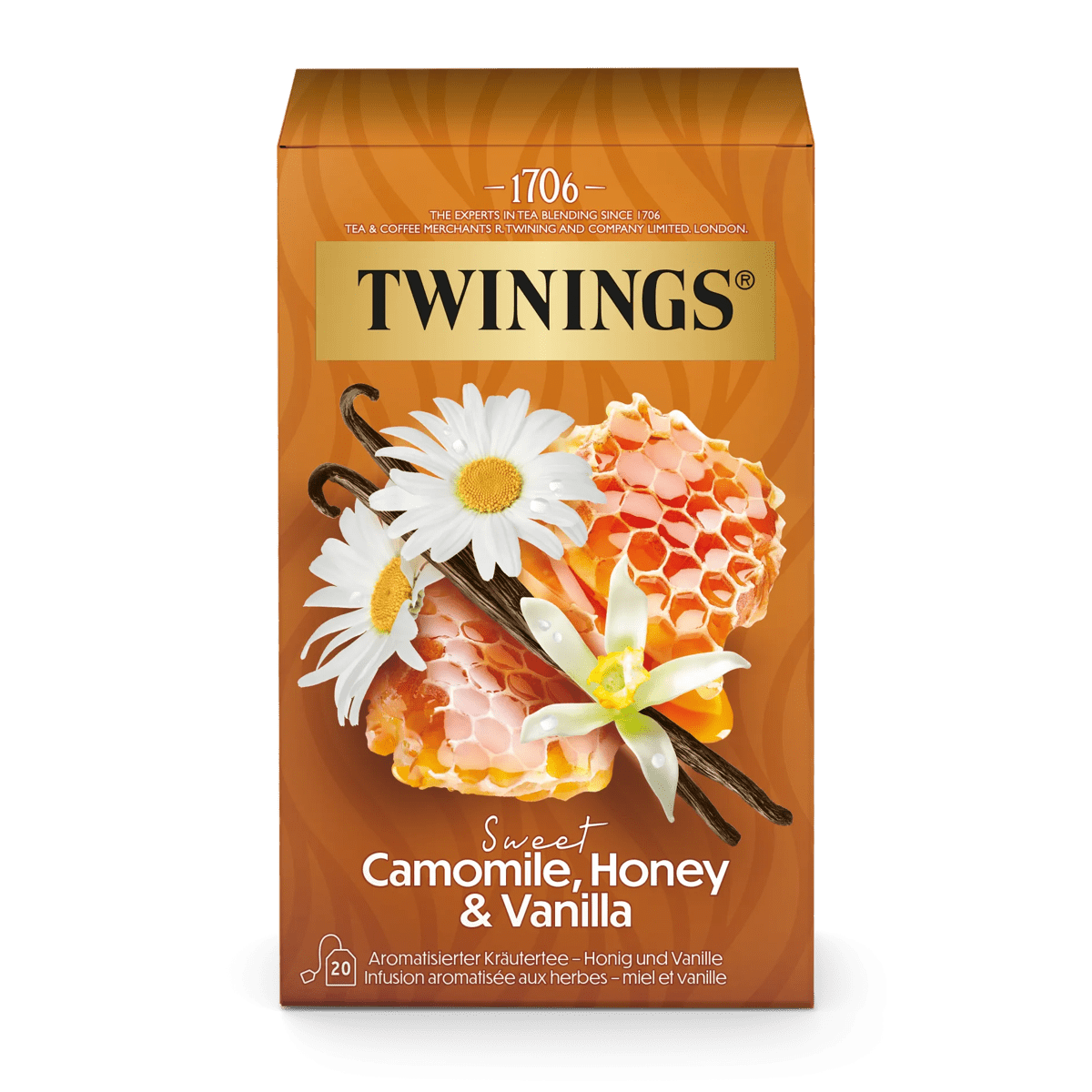 Twinings Sweet Camomilla, Miele & Vaniglia 20 x 1.5 g