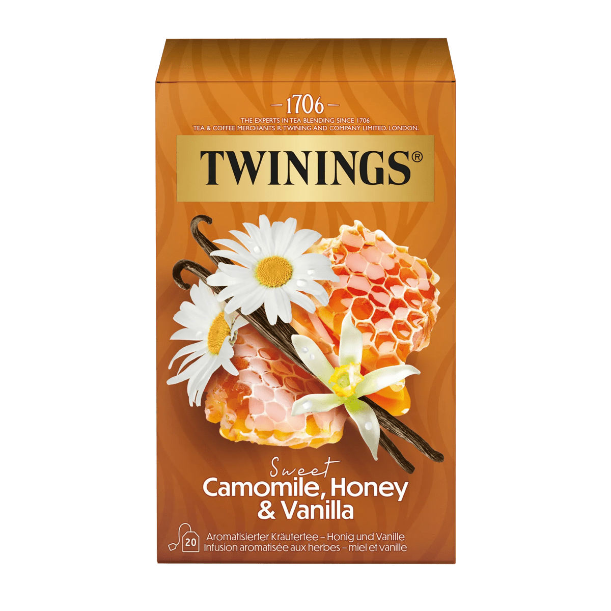 Twinings Sweet Camomilla, Miele & Vaniglia 20 x 1.5 g