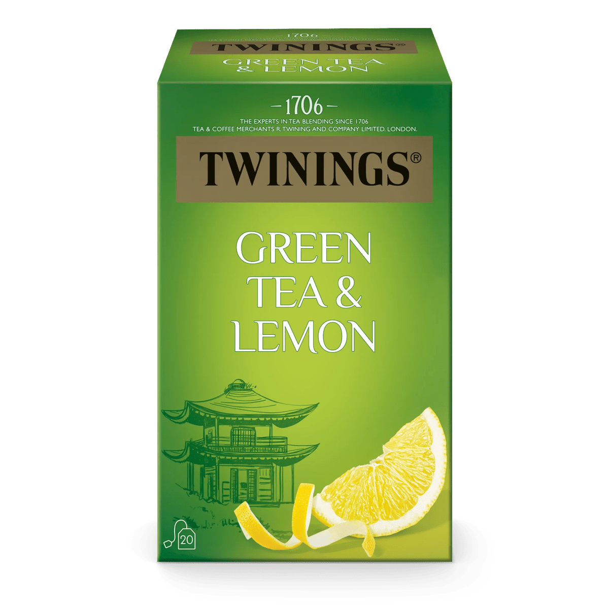 Twinings Tè verde al limone 20 x 1.6g