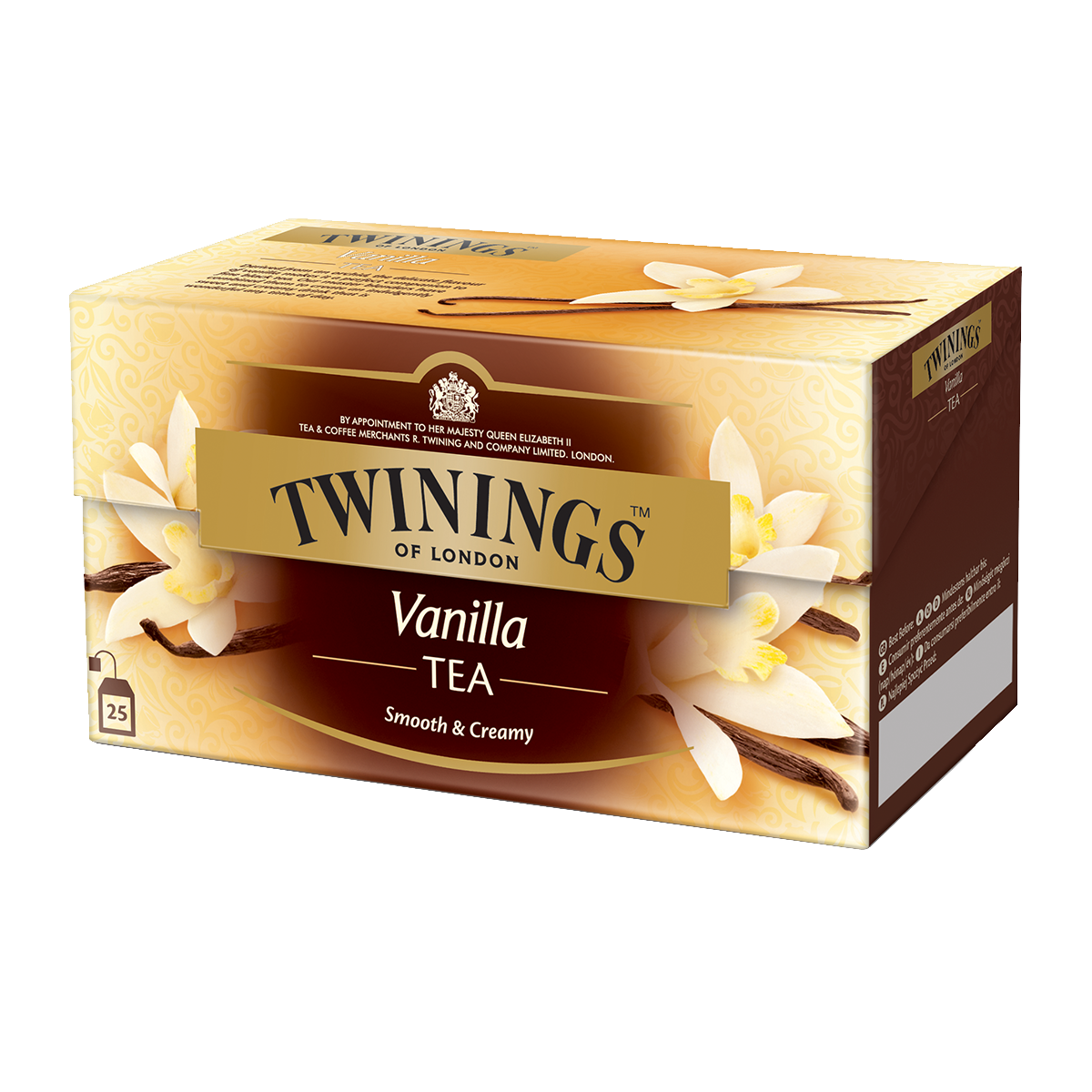 Twinings Vanille: le thé noir à l'arôme sucré