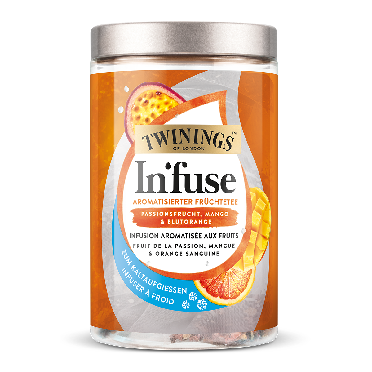 Twinings In’fuse Passionsfrucht, Mango & Blutorange