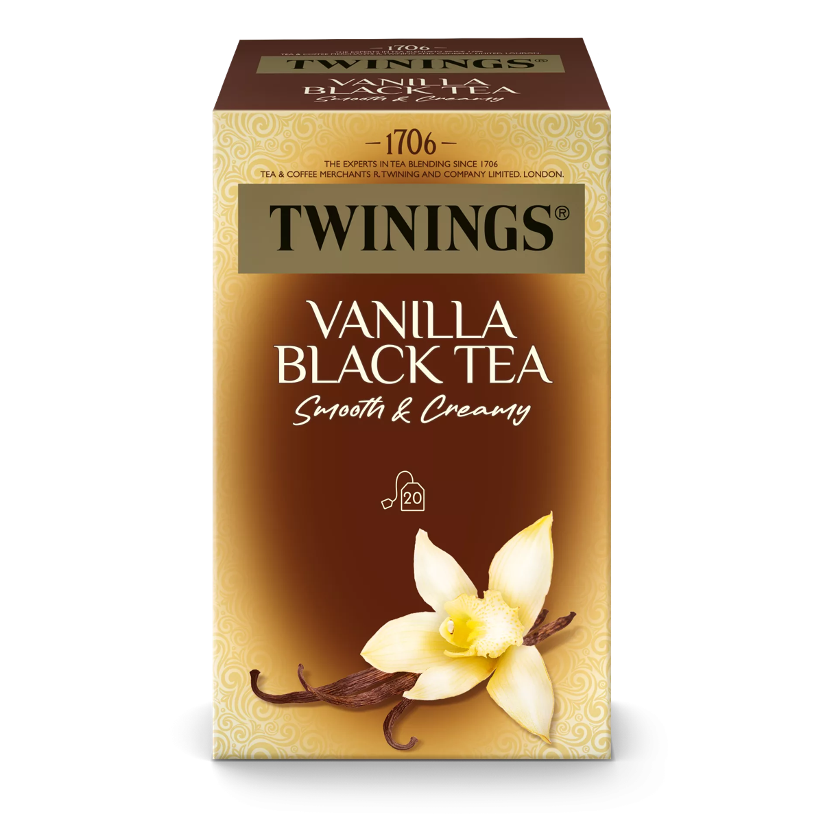 Twinings Vanilla Black 20 x 2g