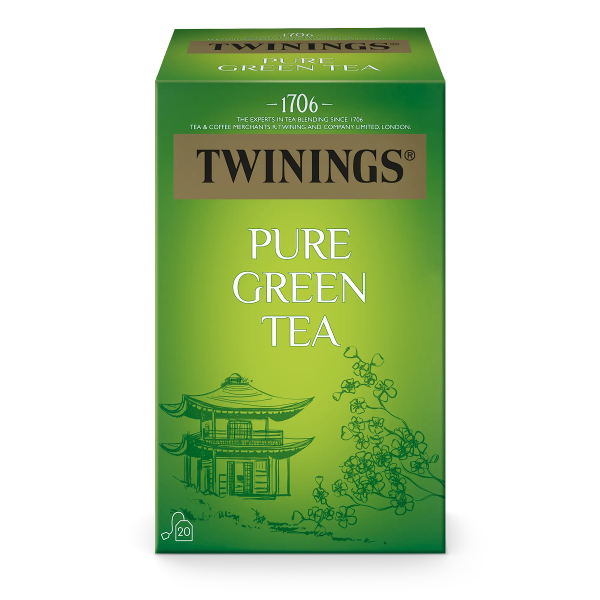 Twinings Thé vert 20 x 2 g