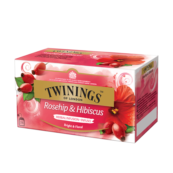 Twinings Rosehip Hibiscus Früchtetee