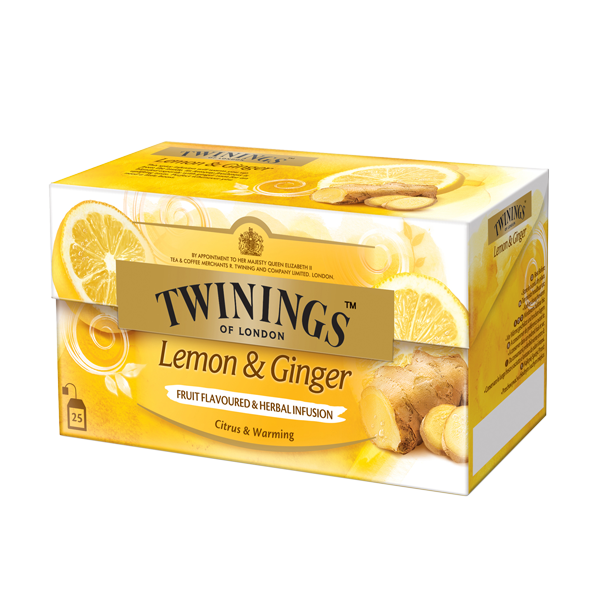 Twinings Lemon & Ginger Tisane thé