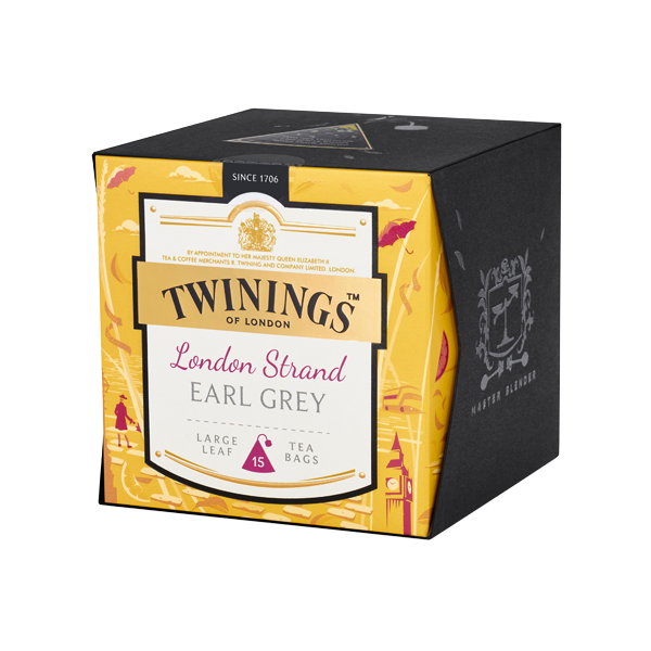 Twinings London Strand Earl Grey, Platinum Thé