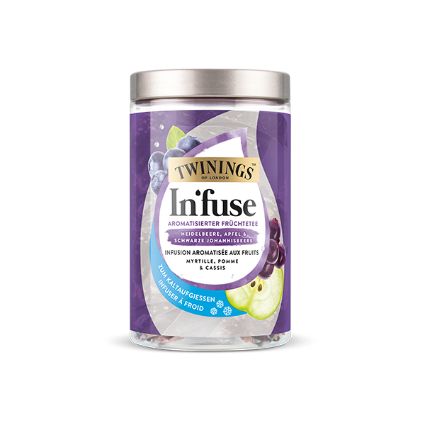Twinings In’fuse Myrtille, Pomme & Cassis