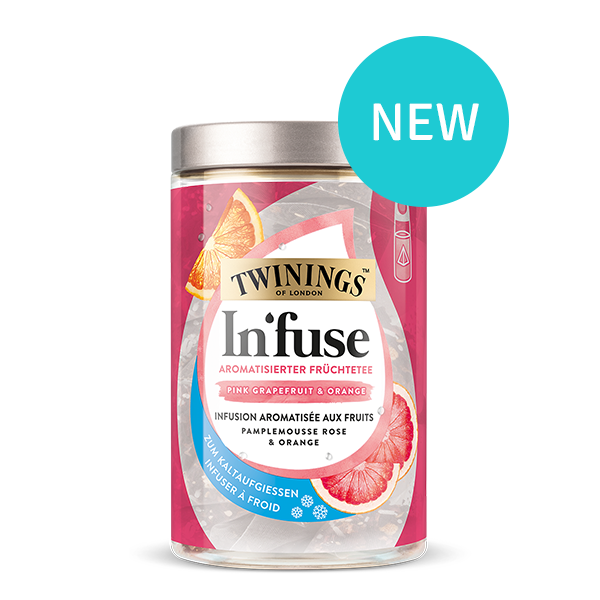 Twinings In'fuse pamplemousse rose et orange