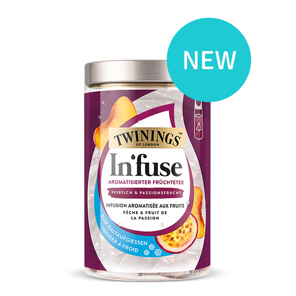 Twinings In'fuse pêche et fruit de la passion
