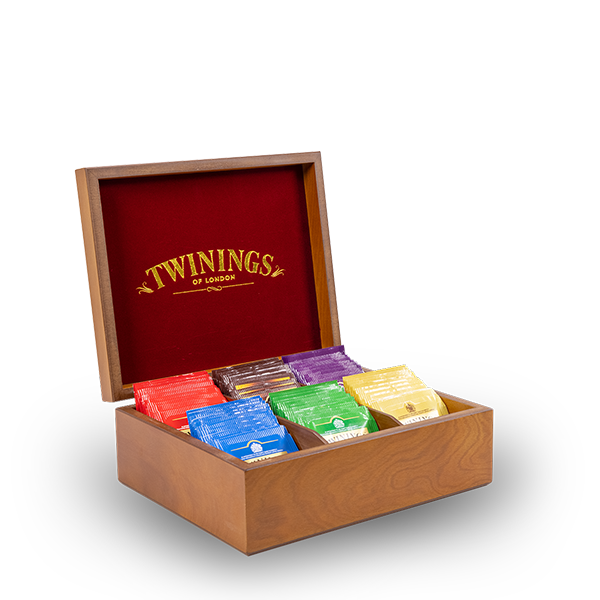 Twinings Coffret en bois «Thé Noir»