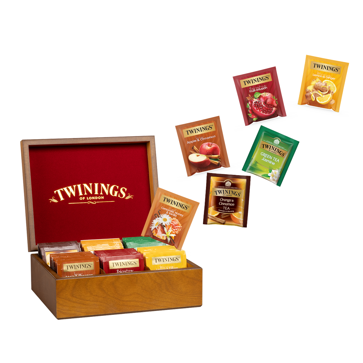 Twinings Box a bois Festive Season
