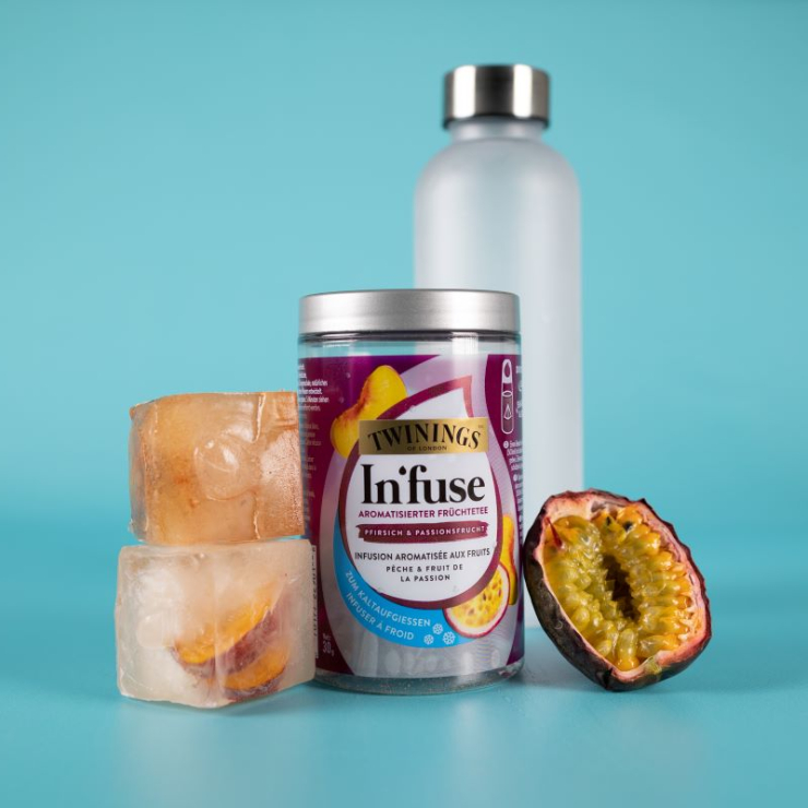 Infuse und Flasche