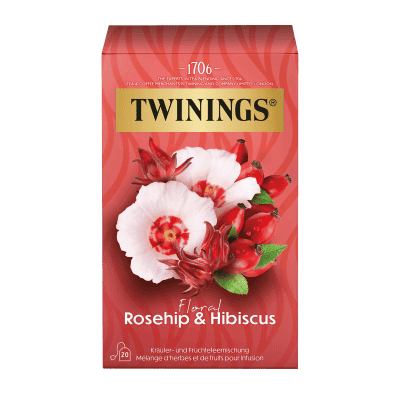 Twinings Floral Rosa canina & Ibisco 20 x 2.5 g